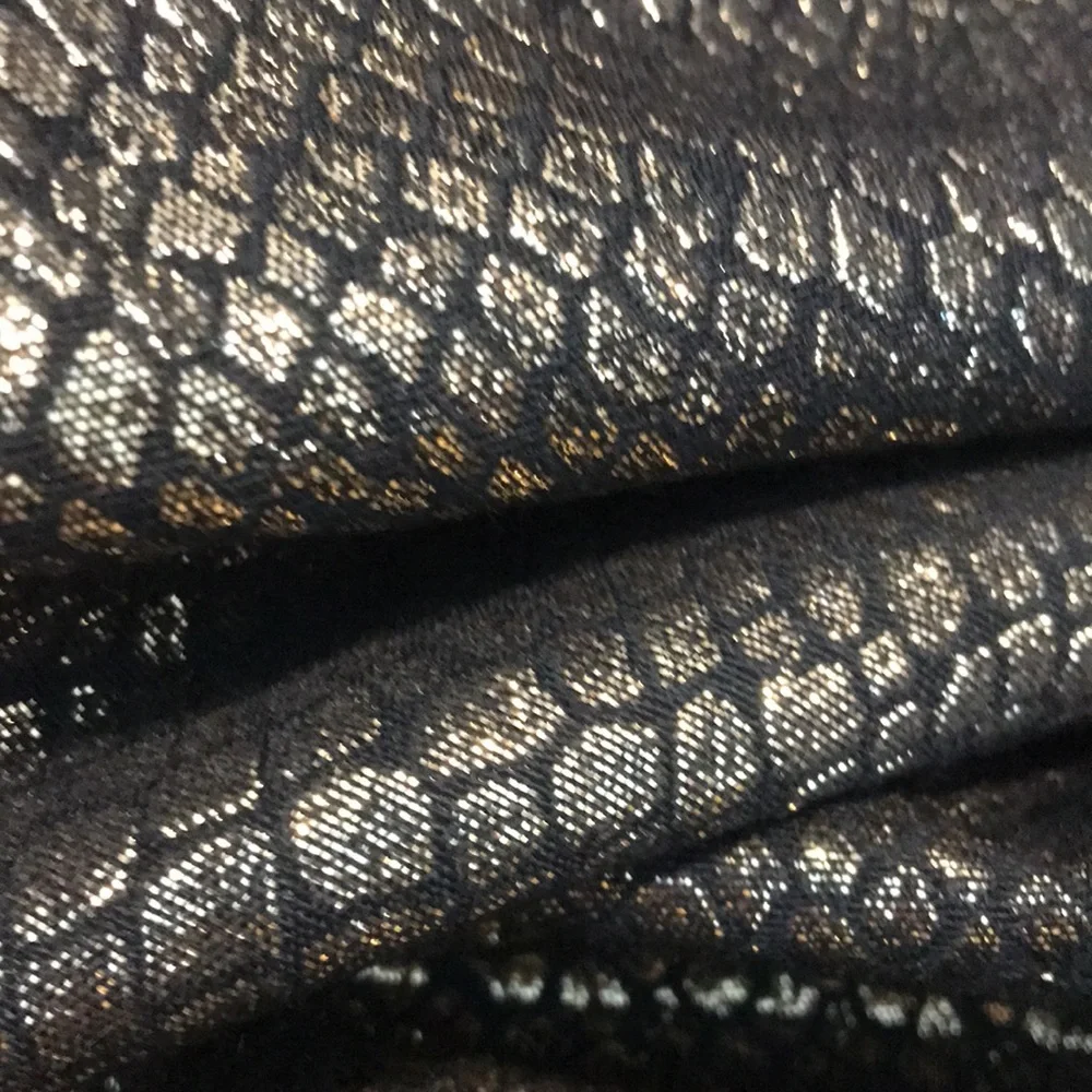 NEW‎ Anne Klein Gold / Black Pants. 14